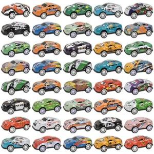 R 투니 키디 풀백 미니카 40종 세트 6626 랜덤발송 다이캐스트 자동차 장난감 명카 미니어처