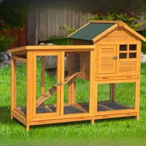 야외 토끼장 조립식 원목 사육장 양걔장 오리 울타리