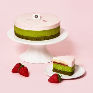 오설록 스트로베리 그린티 케이크, 1개