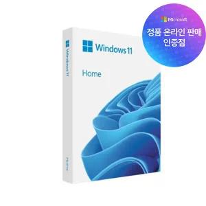Microsoft 윈도우11홈 FPP 정품 처음사용자용 Windows11 PC 노트북 설치용 USB포함