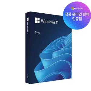 Microsoft 윈도우11프로 FPP 정품 처음사용자용 Windows11Pro PC 노트북 운영체제 설치용 USB포함