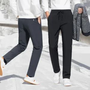 오리털 겨울 경량 정장 패딩바지 보온 방풍 방한 오토바이 바지 작업복