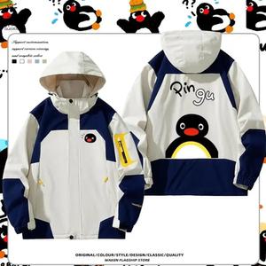 핑구 펭귄 pingu 후드 재킷 바람막이