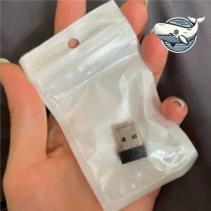 투명 비닐 수납백 소품정리용 지퍼형 타공백