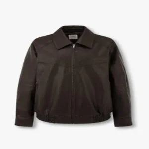 [TOMBOY] 신세틱 레더 절개디테일점퍼 9165361871