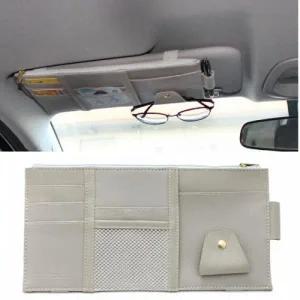 차량용 선바이져 포켓 선글라스 카드 수납 썬바이져