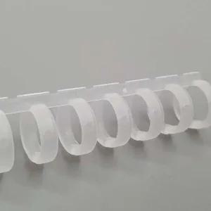 루즈링 셀프제본 클릭링 투명 12mm 칼 스프링 스프링