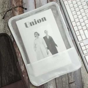 A4서류정리함 투명 메쉬 파일 문서백 메쉬가방 서류철 서류보관 망사백 메쉬파우치