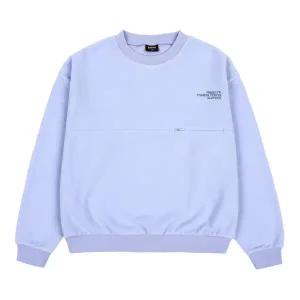 [블루테일]AYI3TS04VV 지퍼포켓 바이올렛 맨투맨