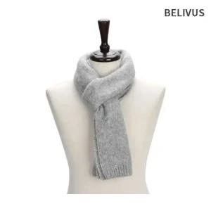 남성 겨울 머플러 따뜻한 울소재 무지 목도리 BNM163