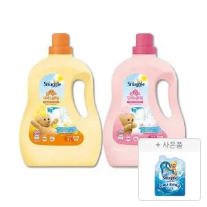 스너글 섬유유연제 실내건조 허거블 선샤인 4L, 1개 +  멜로우 선샤인 4L,1개 + 증정 (블루스파클 플러스 100ml,1개)