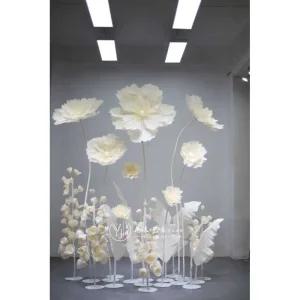 대형 종이 꽃 스튜디오 자이언트 종이꽃 웨딩 아트