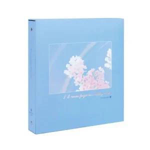 모닝글로리 4R 접착앨범 20매 무지개꽃 점착앨범 사진앨범 성장앨범 졸업앨범