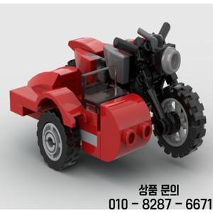 오토바이 모델 67pcs 작은 입자 퍼즐 조립  창의적인 DIY 14세 이상 장난감 생일 선물 장식품