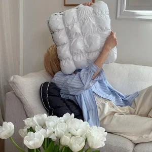 [기절베개]홈랩 통째로 빨아쓰는 파인애플 쇼파쿠션 mini S사이즈 (5colors)