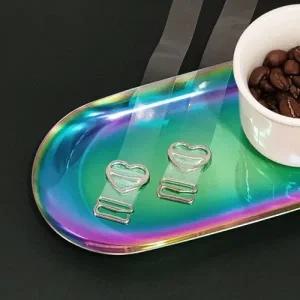 하트 투명 무광 브라끈 15cm