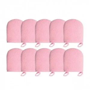 모공클렌징장갑 타올 장갑 극세사 클렌징장갑 10개 타올형