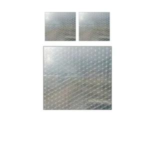 냉 난방에 좋은 원형 무지 뽁뽁이 1m X 2.2m 3개입에어뽁이 용품 에어캡 비닐 단열용뽁이 뽁이 에어 공기차