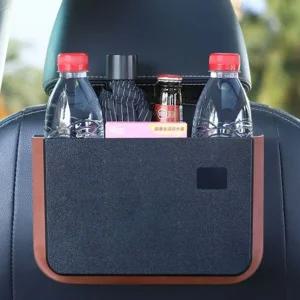 new희망 와이드업 헤드레스트 수납포켓 / 차량용 차량용 휴지통 다용도 수납