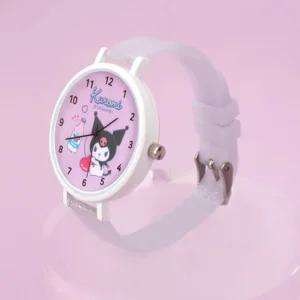 쿠로미 바늘시계 학생 캐릭터 손목 선물 명절 실리콘