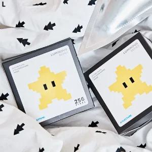 플렉처 야광 시리즈 실리콘 비즈블록다용도 픽셀아트 놀이완구 조립 어린이 장난감 창의력 소근육발달 부드