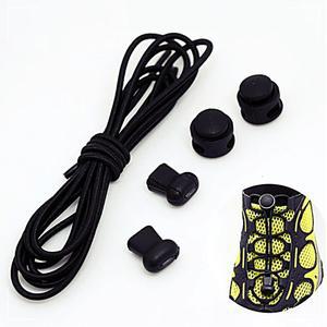 6 매듭이 필요없는 컬러 검정 신발끈 형광끈 스마트신발 원터치 운동화끈 매직