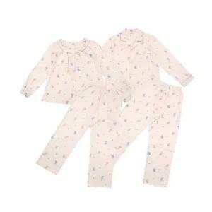 [갤러리아] 비비안 귀여운 고양이나염 면 기모 커플잠옷 WP8873R/MP8873A