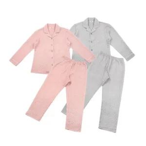 [갤러리아] 비비안 삼중직 보온 기하학나염 커플잠옷 WP8874A/MP8874A