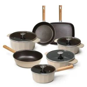 STOLTZ 슈톨츠 초코 냄비 프라이팬 궁중팬 IH 인덕션 마스터 7종세트(편수18+양수20+