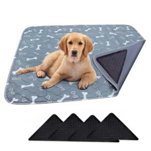 찰떡매트고정패드(4개입) 찰떡고정패드 배변패드미끄럼방지 찰덕쿵패드