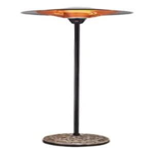 우산히터 삿갓 난로 난방 전기 야외 (블랙 인테리어 우산난로 우산 우산형 테라스 스키장