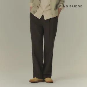 (택가 89,900원)마인드브릿지 [웜]와이드원턱밴딩팬츠 MYPT7113