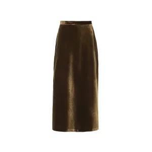 [롯데백화점]매긴 벨벳 스커트 MFKW1SK8030