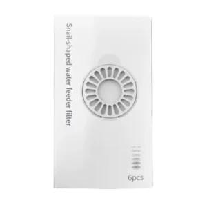 모모펫 달팽이 급수기 전용 필터 6개입강아지정수기 애완견 애견