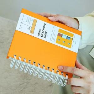 인디고 프리즘 접착식 네컷 앨범 (포토북) (캐럿)졸업 점착 사진 성장