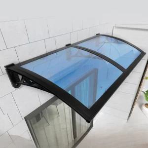 현관문 비막이 캐노피 아치형 정원 철제 테라스 아크릴