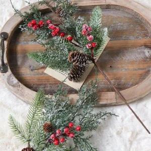 측백나무 열매 장식 2종 DIY 홈데코 포인트 아이템