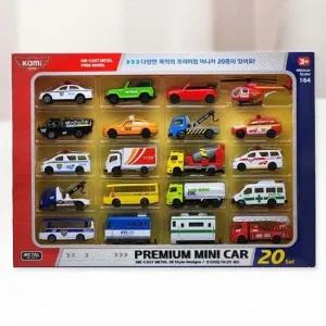 다이캐스트 미니카 자동차 헬기 열차 20종 세트 미니카 다이캐스트 장난감자동차