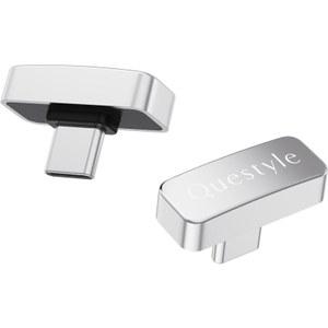 Questyle QCC 동글 무손실 송신기 블루투스 aptX MFi 실버 SBC