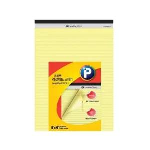 A5 리갈패드 스티키 노랑 150X203mm A5 리갈패드 스티키 노랑 노트패드