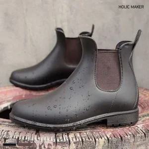 홀릭메이커 남자 레인부츠 미들 장마철 장화 HDM009 레인부츠 남성레인부츠 남성장화