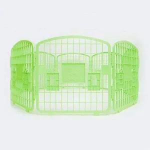 반려동물 안전 그린 울타리 6P 대형 강아지 펜스 철망