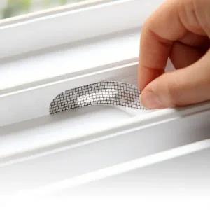 이중물구멍방충망 5P C 벌레 차단 미세방충망 스티커 틈새막이 보수 미세
