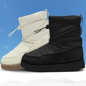 [무료배송][Mooda-Fur] Winter 여성 컴포트 방수 방한  끈조절)패딩 털부츠