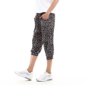 [아우트]시원한 쿨 쿨팬츠 호피그레이 7부바지