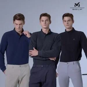 [NS홈쇼핑]밀레골프 25FW 남성 하프집업 3종[35559168]