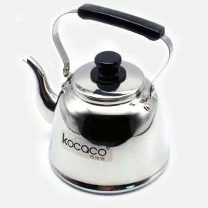 코카코 스텐 주전자 유광 물 주전자 티포트 티팟 1.5L 주전자들통