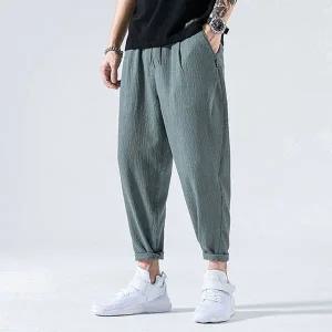 면 바지 캐주얼 팬츠 IS-PA41 레저 겨울