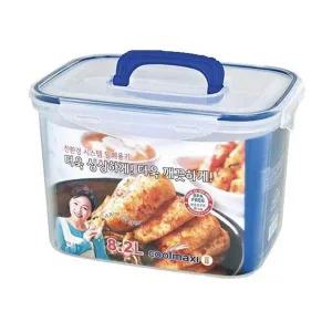 쿨맥시 밀폐용기 냉장고 정리 반찬통 사각 16호 8.2L 찬기