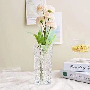 델리 유리 화병 꽃병 인테리어 오브제 꽃병 도트 1P